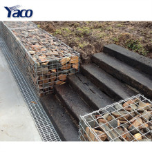 Iso certificats 2 * 1 * 1 m galvanisé soudé pas cher boîte de gabion fil clôture